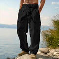 Men's Summer Wide Leg Cargo Pants | Multi-Pocket