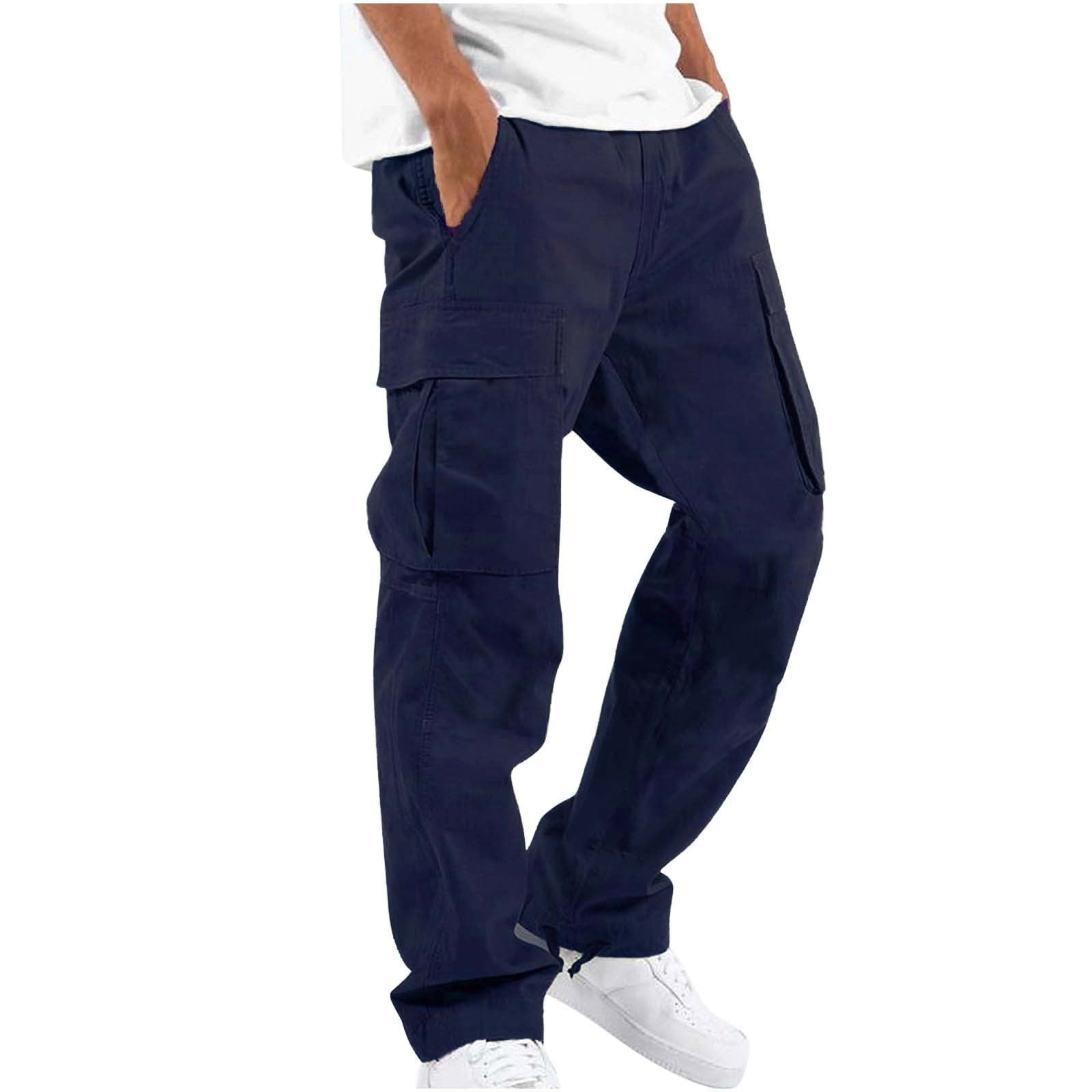 Men's Long Stretch Cargo Pants