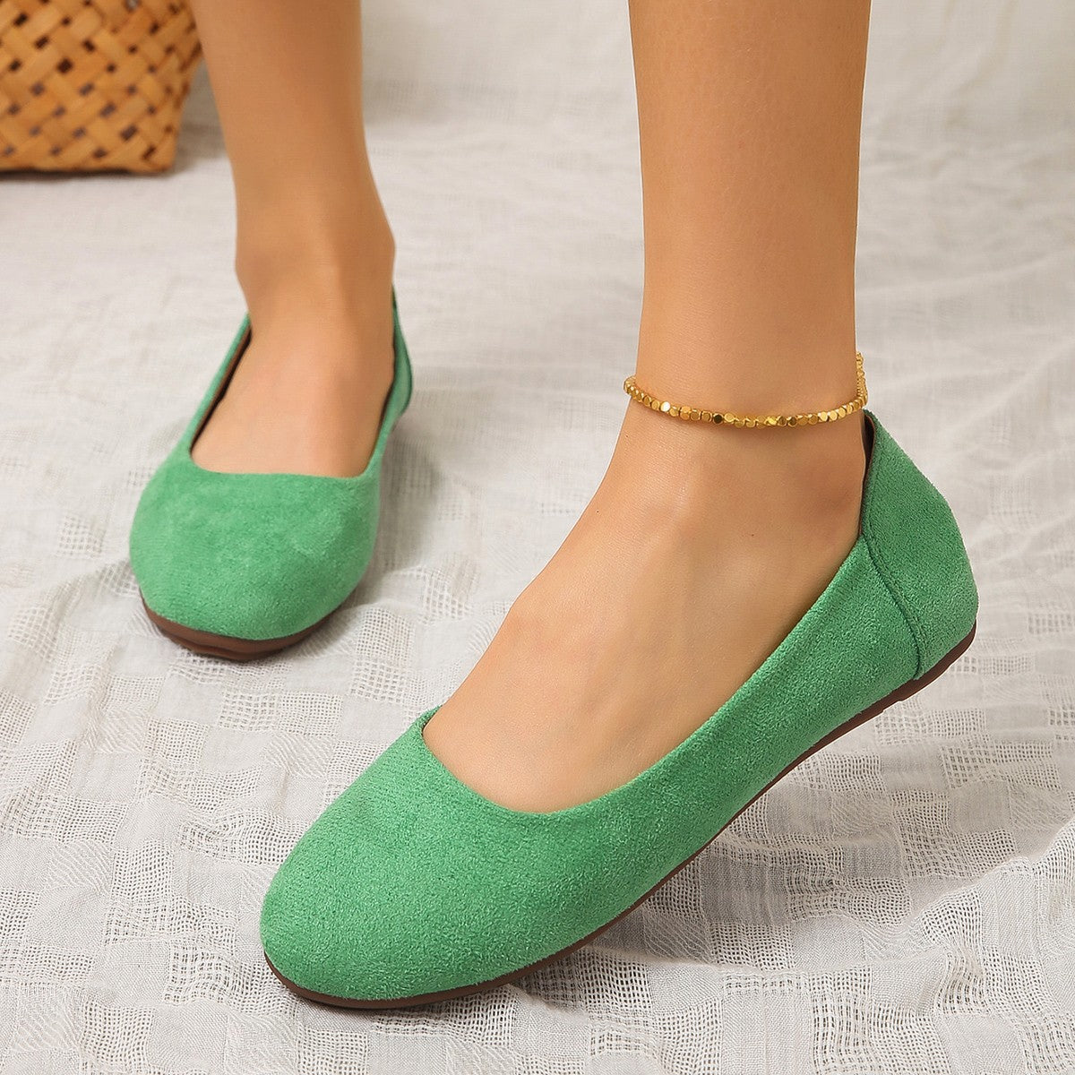 Women's Slip-On Ballet Flats | Round Toe