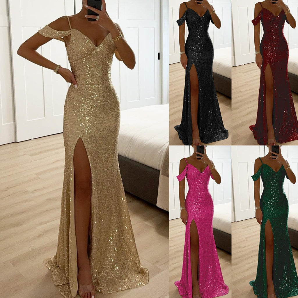 Glitter Evening Dress for Women