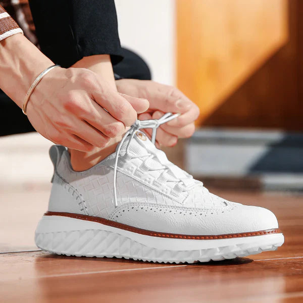Men’s Brogue Wingtip Sneakers | Smart-Casual