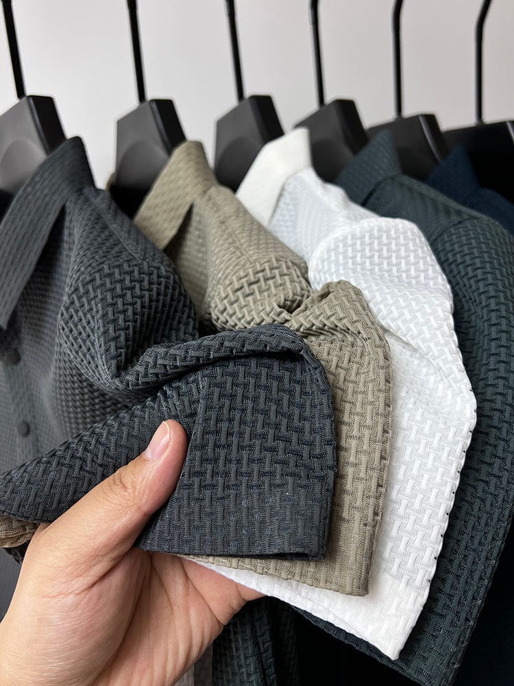 Men's Business Casual Polo Shirt | Short Sleeve