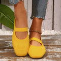 Women's Mary Jane Ballet Flats | Square Toe