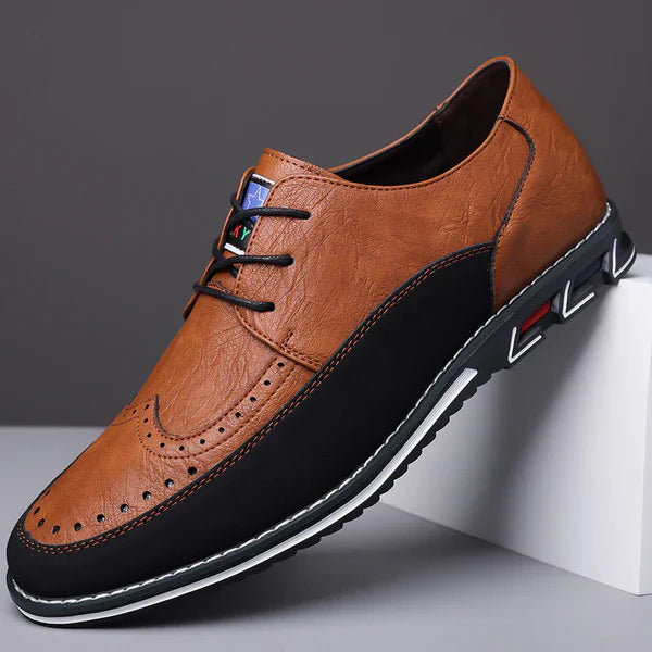 Men's Smart Casual Brogue Shoes | Wingtip