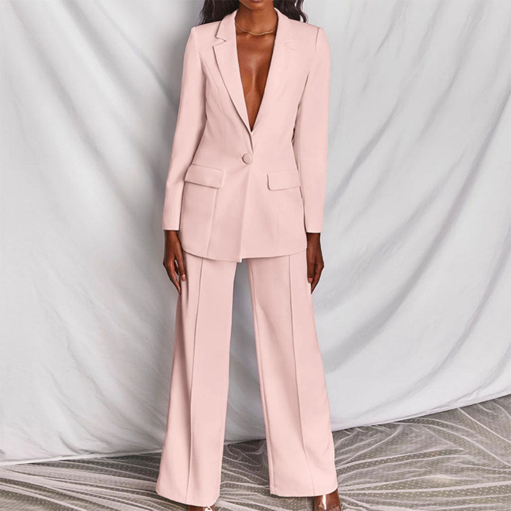 Elegant Women's Modern Twin Suit
