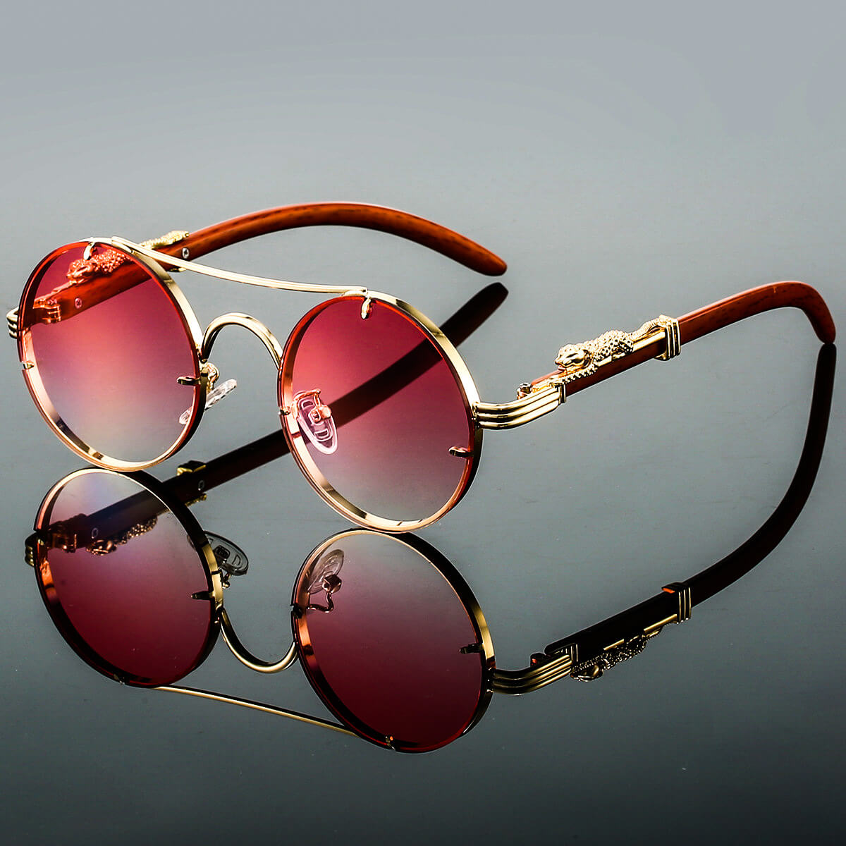 Men's Vintage Round Sunglasses | Summer Style