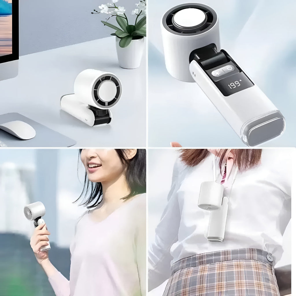 Portable USB Rechargeable Travel Fan