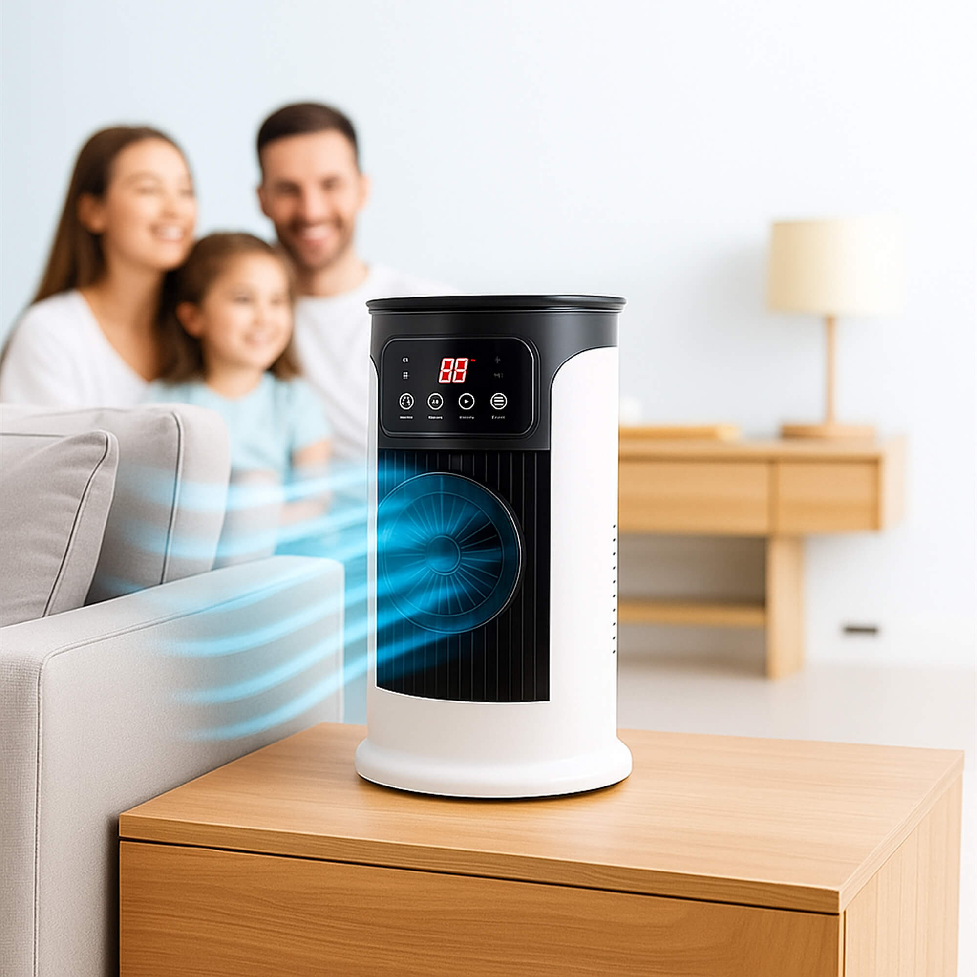 Energy-Efficient Portable Air Conditioner for Windowless Dorm Rooms