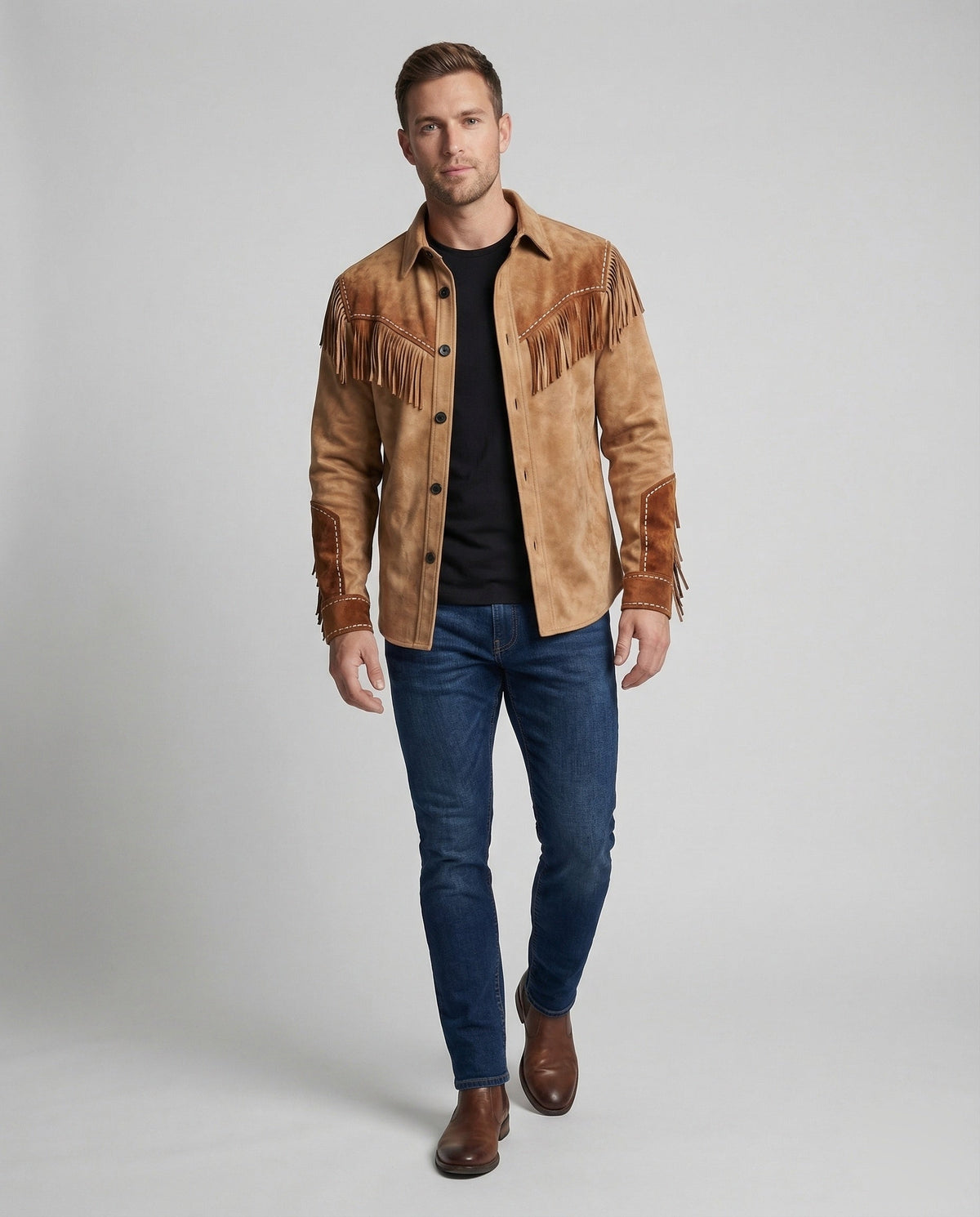 Men's Western Cowboy Shirt | Long Sleeve