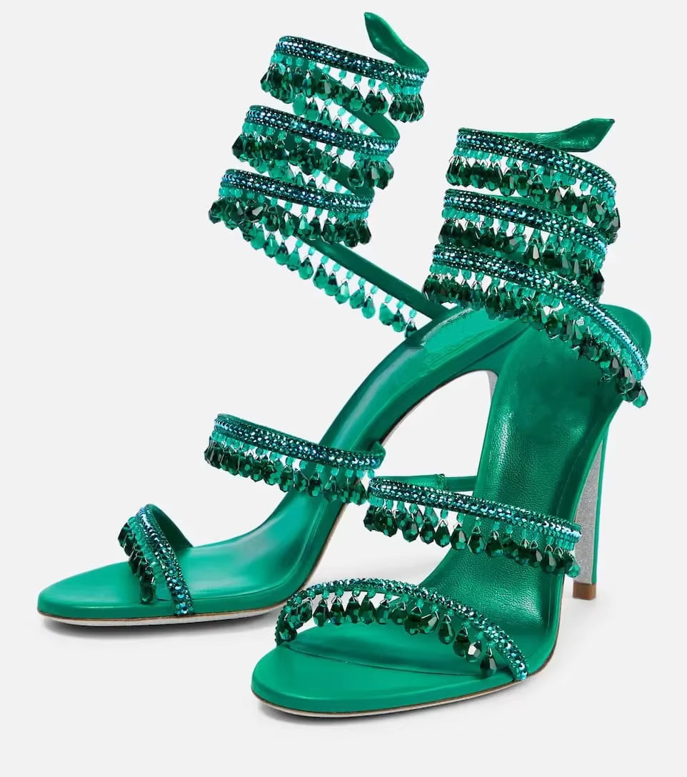 High Heeled Stiletto Sandals for Women
