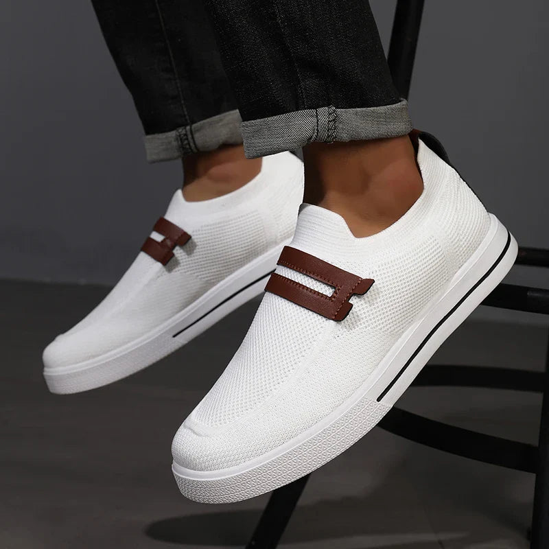 Men's Slip On Knit Loafers | Walking