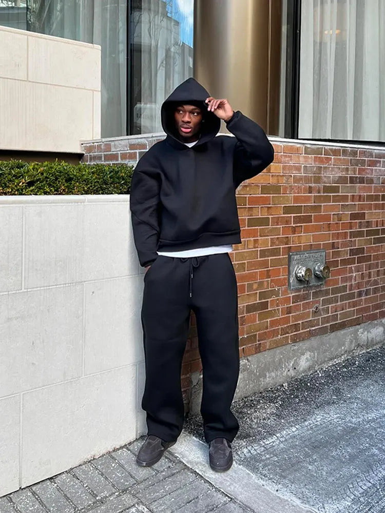 Men's Sporty Oversized Tracksuit
