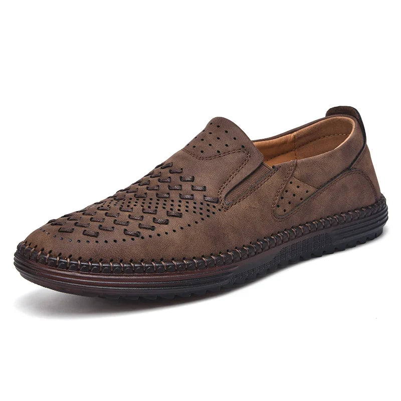 Men's Casual Woven Style Loafers | Slip-On