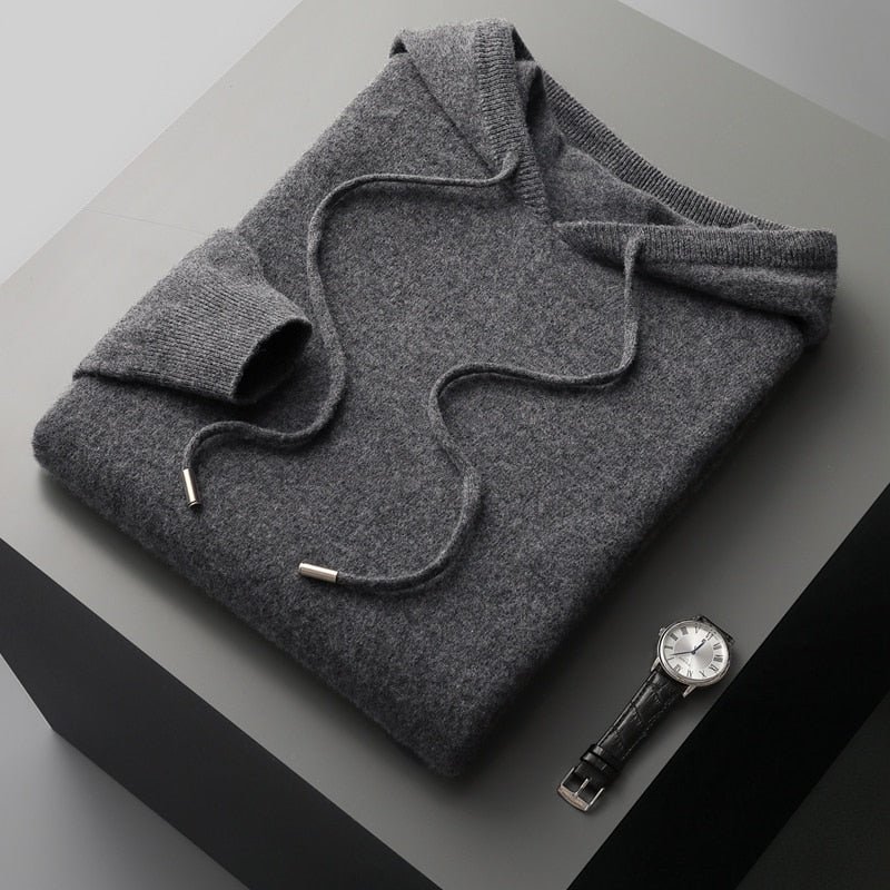 Men's Cozy Long Sleeve Hoodie | Winter