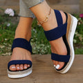 Women's Platform Wedge Sandals | Open Toe Espadrilles