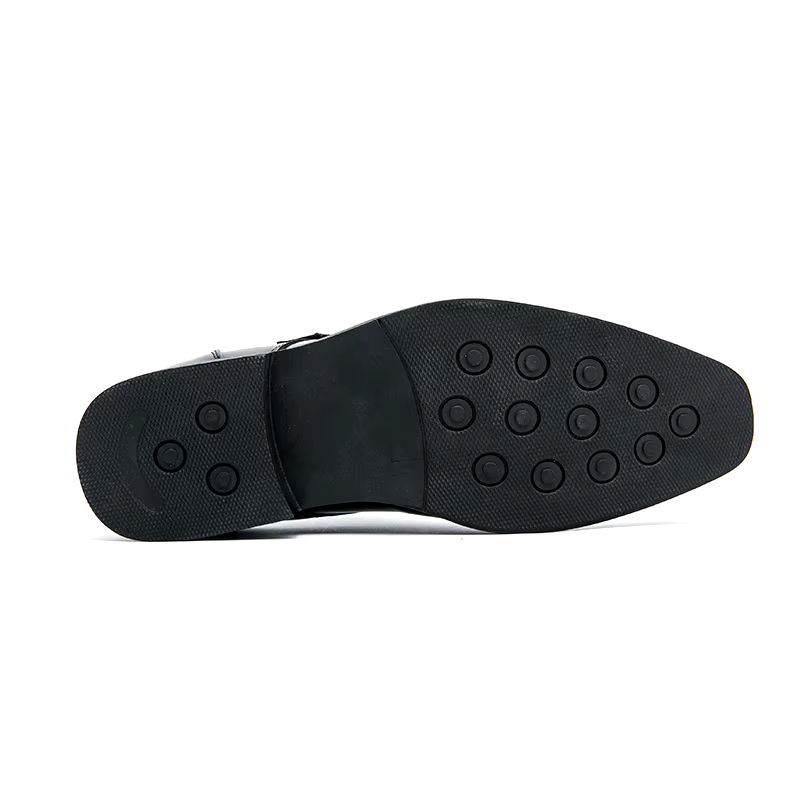 Men's Monk Strap Formal Oxford Shoes | Brogue Toe
