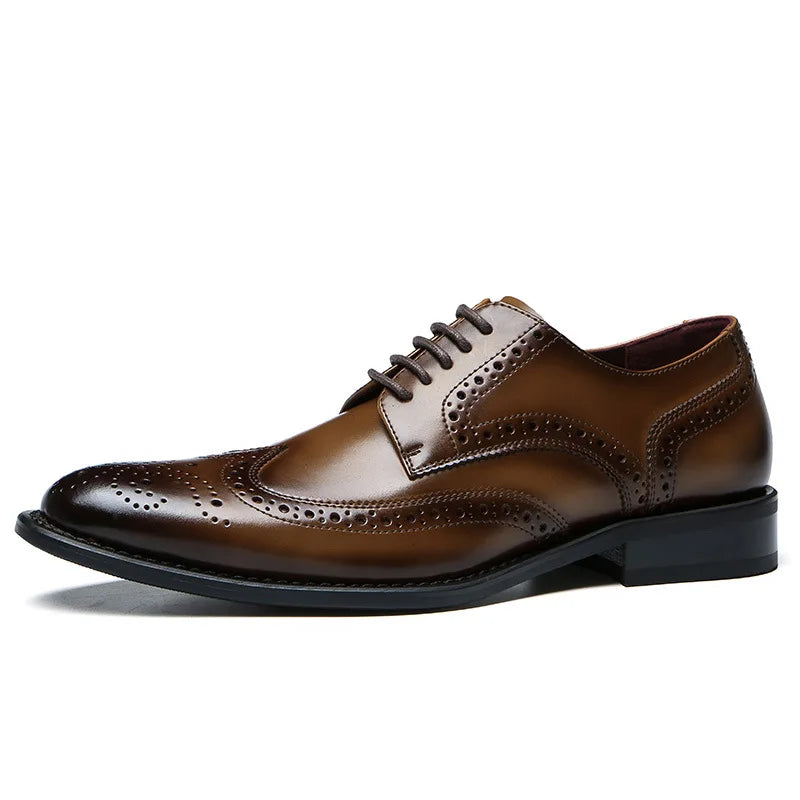 Men’s Formal Brogue Dress Shoes | Wingtip