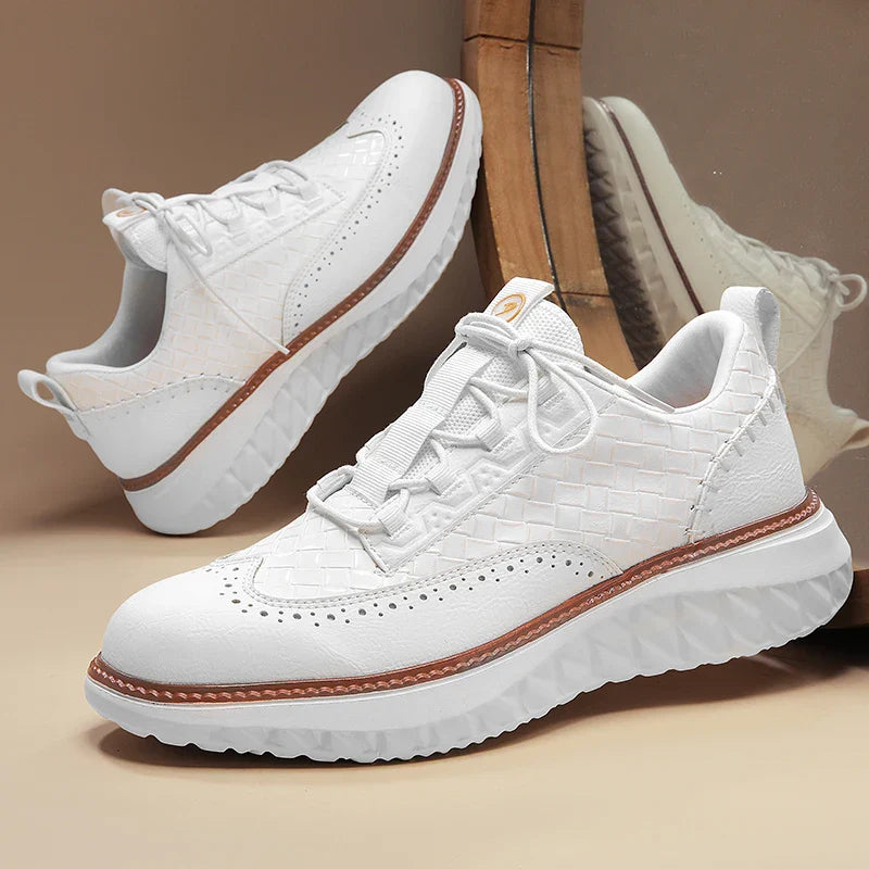 Men’s Brogue Wingtip Sneakers | Smart-Casual