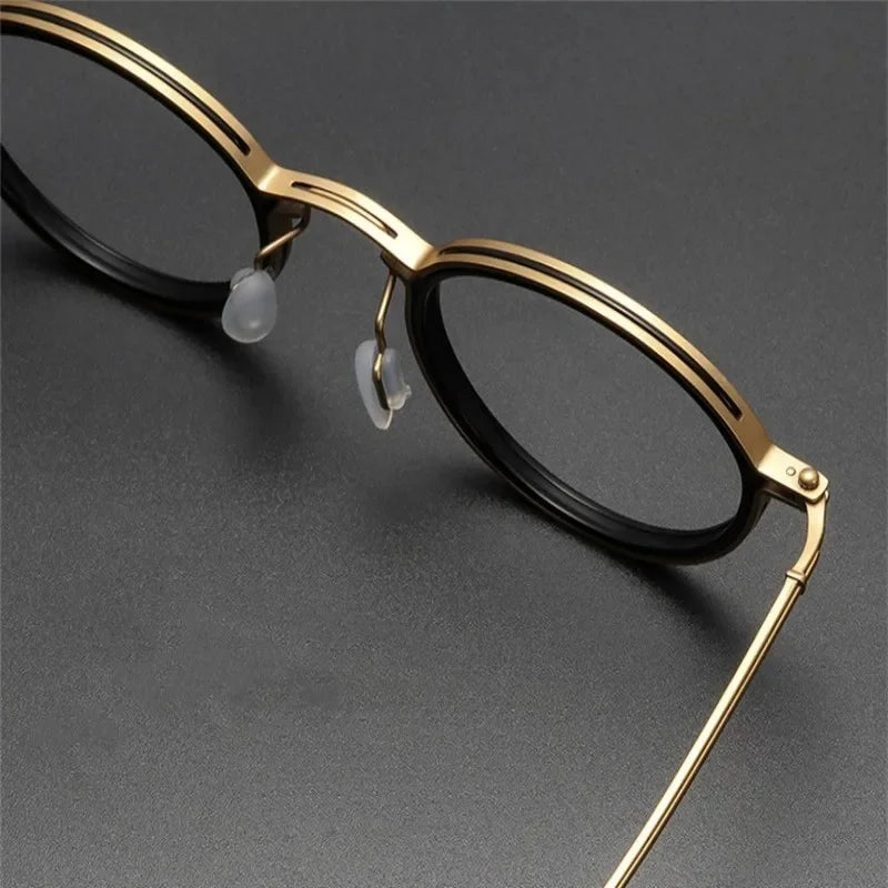 Retro Anti-Blue Light Eyeglasses | Round Frame