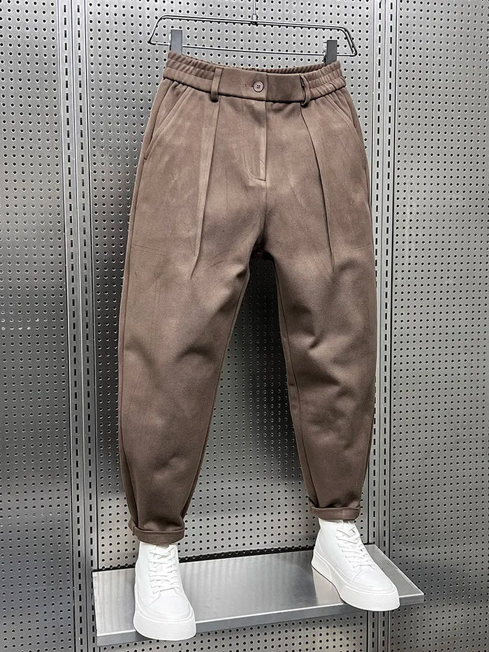 Men's Stylish Melange Long Pants