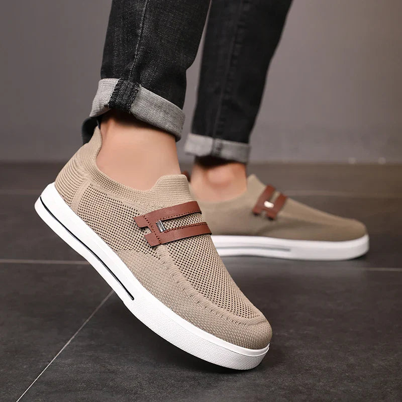 Men's Slip On Knit Loafers | Walking