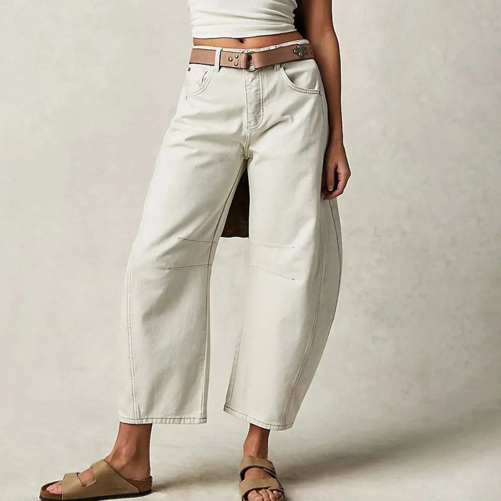 Women's Relaxed Fit Baggy Jeans | Comfortable Style
