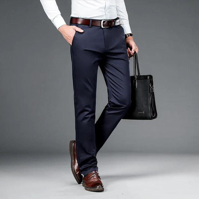 Men's Formal Office Trousers | Slim Fit