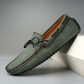 Men’s Casual Slip-On Loafers | with Bow Accent