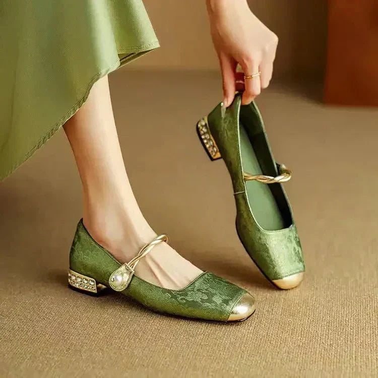 Women's Vintage Mary Jane Shoes | Flat