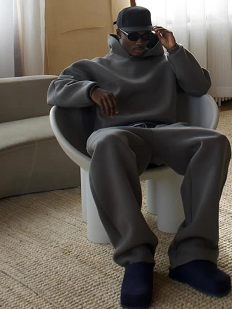 Men's Sporty Oversized Tracksuit