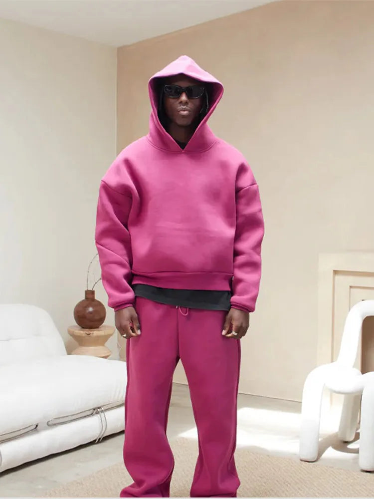 Men's Sporty Oversized Tracksuit