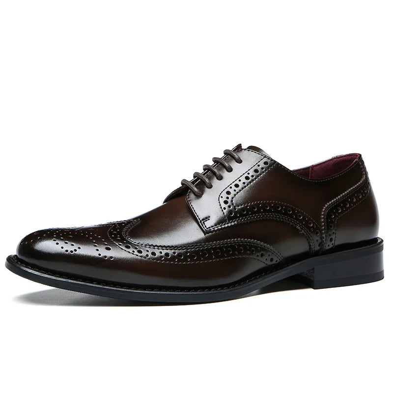 Men’s Formal Brogue Dress Shoes | Wingtip