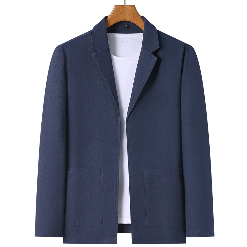 Men's Casual Linen Blazer Jacket | Slim Fit