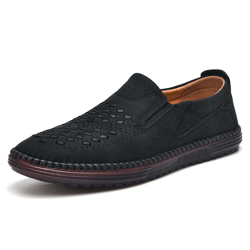 Men's Casual Woven Style Loafers | Slip-On