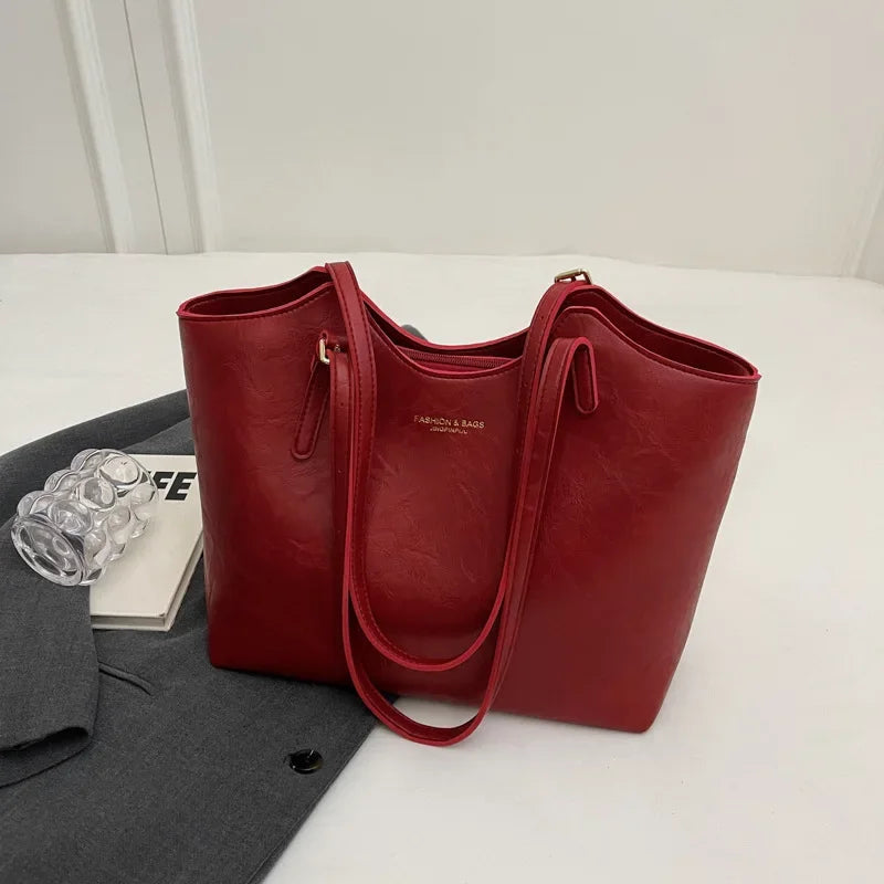 Large Capacity Women's Shopper Handbag