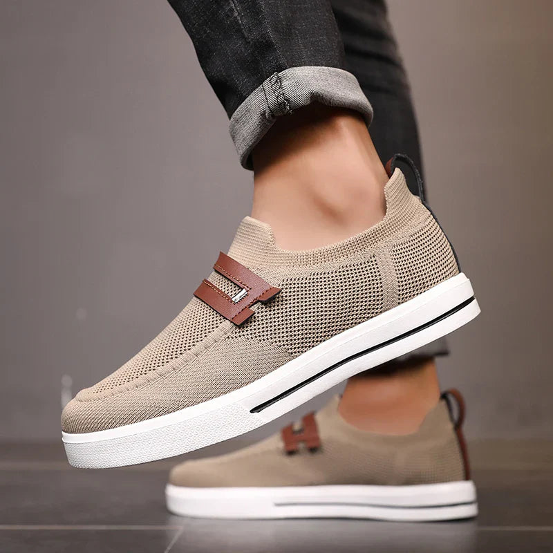 Men's Slip On Knit Loafers | Walking