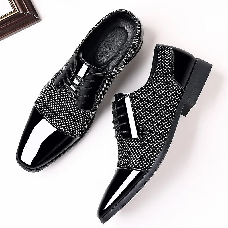 Men’s Cap Toe Wedding Shoes | Lace-Up