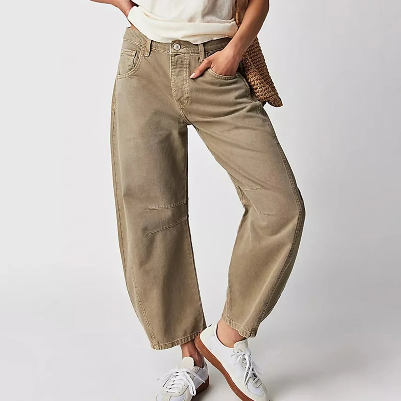 Women's Relaxed Fit Baggy Jeans | Comfortable Style