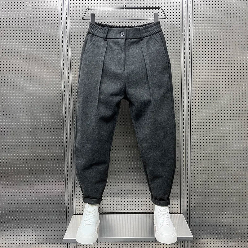 Men's Stylish Melange Long Pants