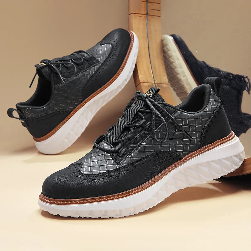 Men’s Brogue Wingtip Sneakers | Smart-Casual