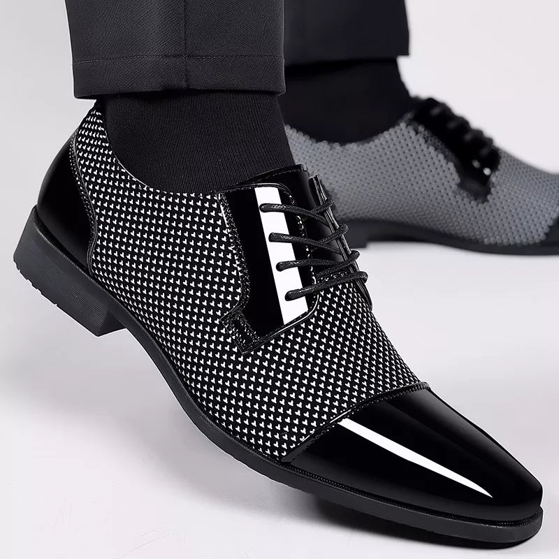 Men’s Cap Toe Wedding Shoes | Lace-Up