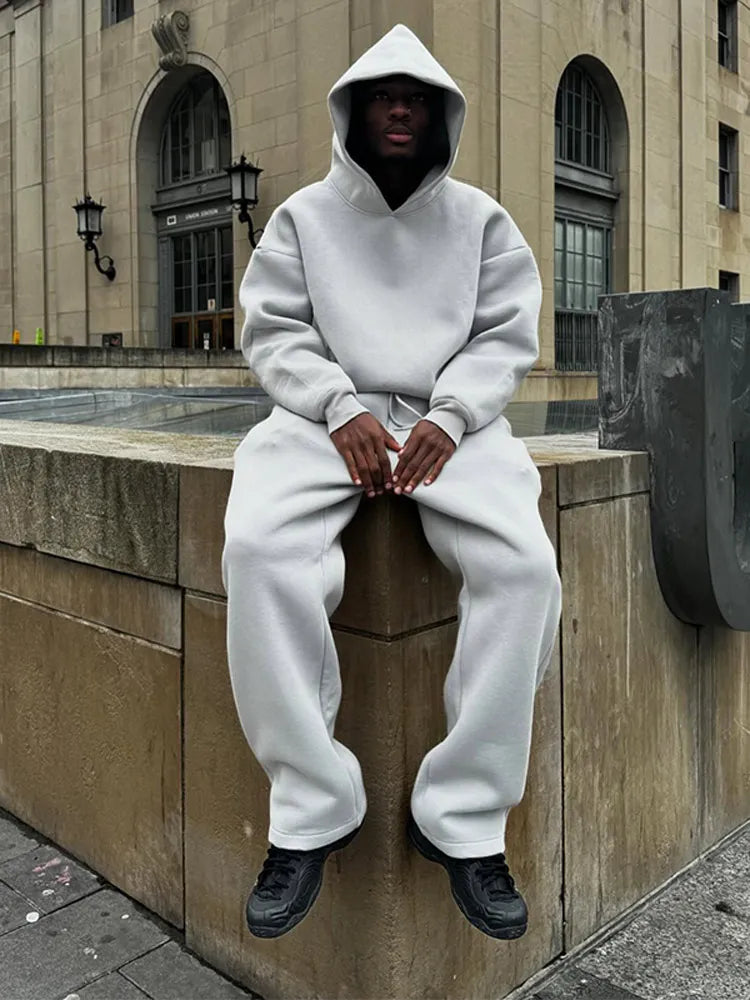 Men's Sporty Oversized Tracksuit
