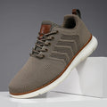 Men's Knit Casual Walking Sneakers | Low-Top