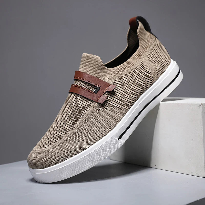 Men's Slip On Knit Loafers | Walking