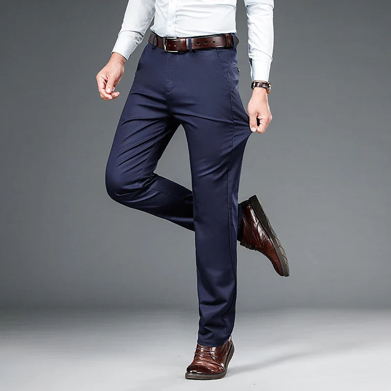 Men's Formal Office Trousers | Slim Fit
