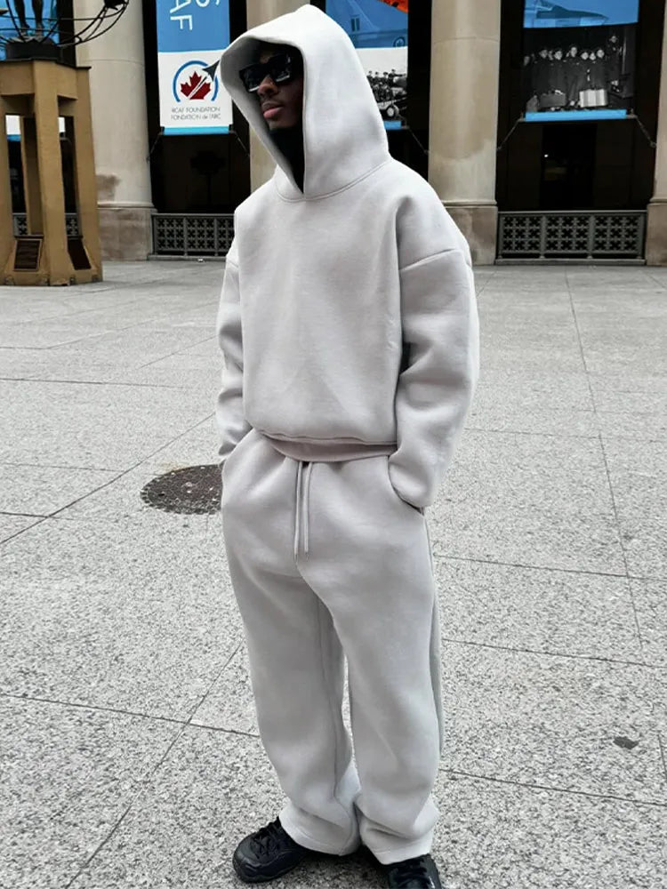 Men's Sporty Oversized Tracksuit