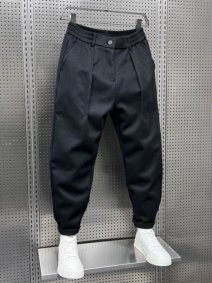 Men's Stylish Melange Long Pants