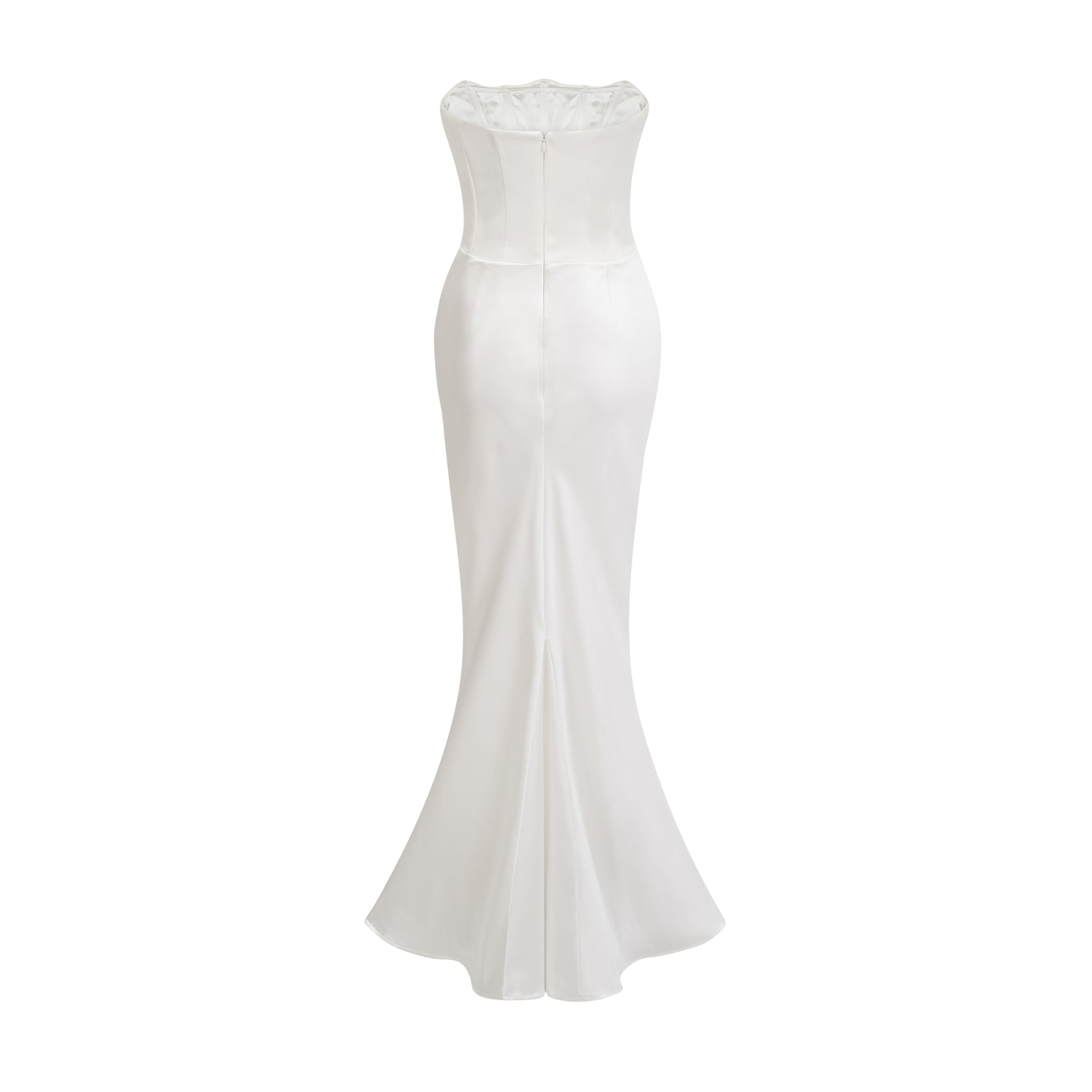 Strapless Draped Maxi Dress for Women - Matilde