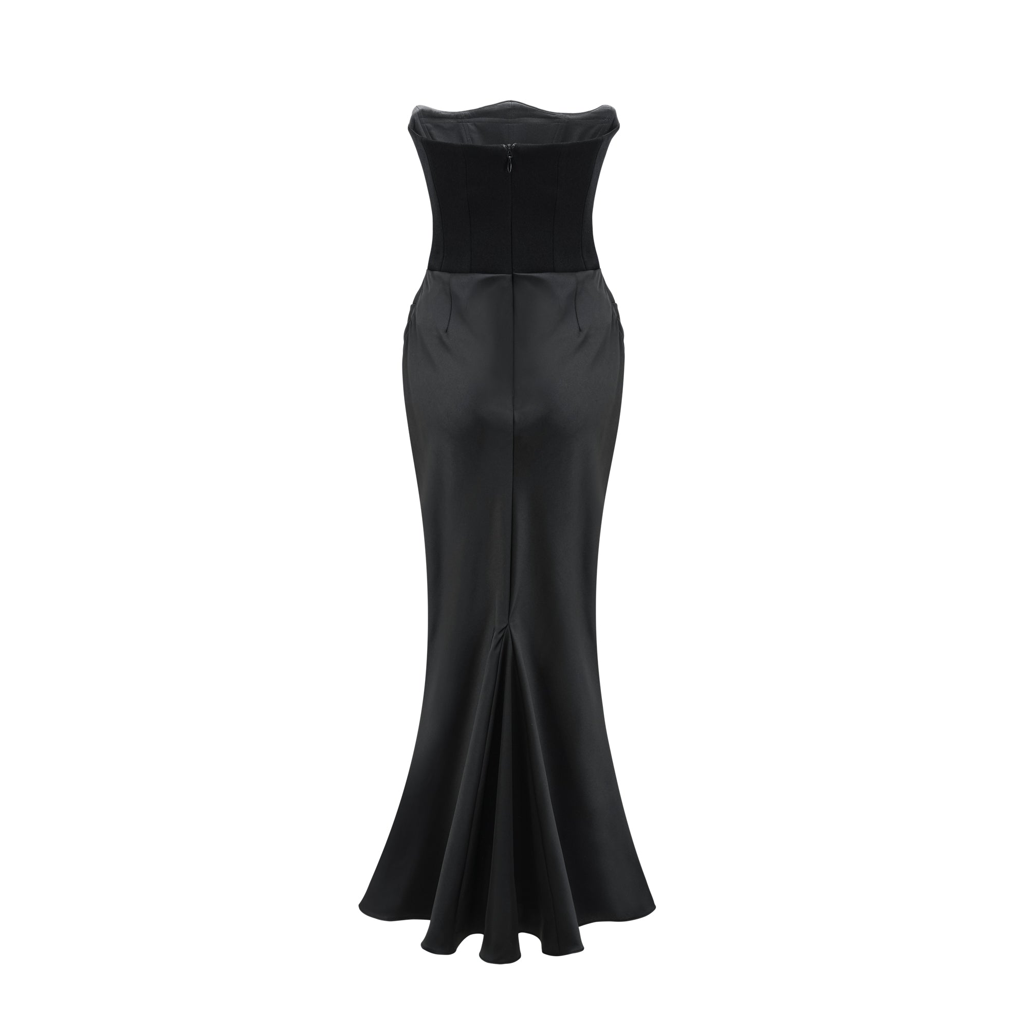 Strapless Draped Maxi Dress for Women - Matilde