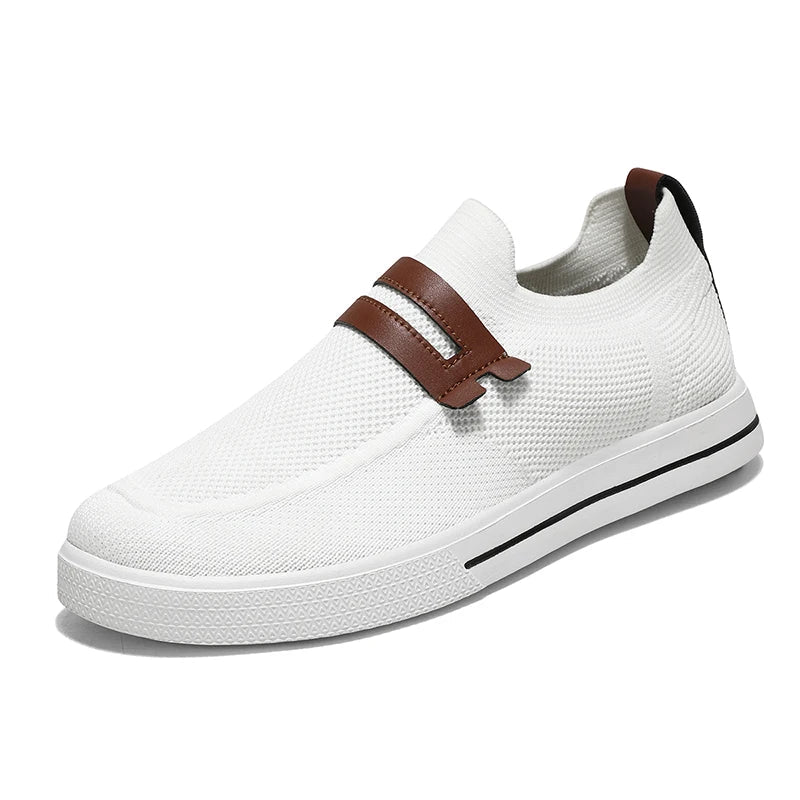 Men's Slip On Knit Loafers | Walking